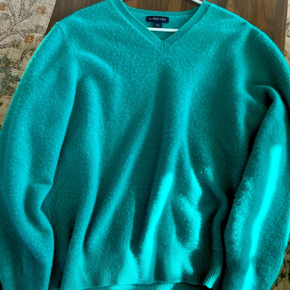 Lands end large sweater